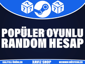 ✅❤️✅3 Adet⭐Yüksek Kalite⭐Steam Random Hesap✅❤️✅