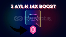 3 Ay 14X Boost| GARANTİLİ | HIZLI TESLİMAT
