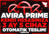 ⭐3 Ay Avira Prime+Premium VPN [Anında Teslimat]