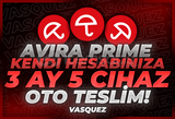 ⭐3 Ay Avira Prime+Premium VPN [Mobile+PC]