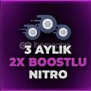 ⭐[3 AY] Discord Nitro Boost+METHOD