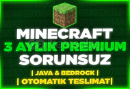 ⭐️3 Ay [Garantili] MC Premium | 7/24 OTO TESLİM
