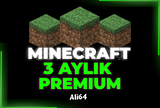 3 AY [GARANTİLİ] MİNECRAFT PREMİUM