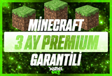 ⭐3 AY GARANTİLİ MİNECRAFT PREMİUM HESAP⭐
