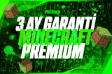 ⭐3 AY GARANTİLİ MİNECRAFT PREMİUM HESAP⭐