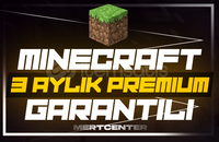 ⭐3 AY [KESİNTİSİZ] MİNECRAFT PREMİUM⭐