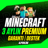 3 Ay | Minecraft Premium