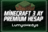 ⭐[3 AY]MİNECRAFT PREMİUM HESAP⭐
