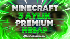 ❤️✨[3 AY] Minecraft PREMİUM Hesap ✅ [GARANTİLİ]