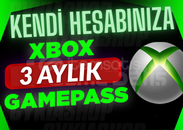 [3 AY] Sizin Hesabınıza XBOX Gamepass PC
