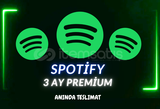3 Ay Spotify Premium - Anında teslimat