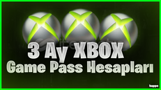3 AY XBOX GAME PASS HESABI