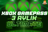 ⭐ 3 Ay Xbox Gamepass Ultimate⭐ [OTO TESLİMAT]