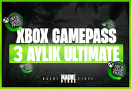 ⭐ 3 Ay Xbox Gamepass Ultimate⭐ [OTO TESLİMAT]