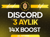 3 AYLIK 14x BOOST ⭐BOTSUZ⭐