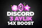 3 AYLIK 14x BOOST | HIZLI TESLİM GARANTİLİ