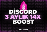 ⭐3 AYLIK 14X BOOST | HIZLI TESLİMAT