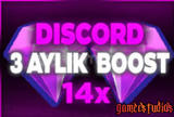 [ANLIK] 3 aylık 14x Boost +50 üye