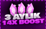 3 AYLIK 14X BOOST ! OTO TESLİMAT