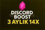 3 Aylık 14x BOOST [STOK VAR] 7/24 destek