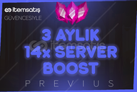 3 Aylık 14x Boost { STOK VAR }