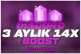 ⭐ 3 AYLIK 14X SERVER BOOST⭐