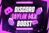 ⭐3 AYLIK 14X SERVER BOOST | GARANTİLİ⭐