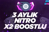 3 Aylık +2x Boost Nitro