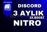 3 AYLIK 2X BOOST NITRO | GARANTILI