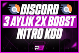 ⭐ 3 AYLIK 2X BOOSTLU NİTRO