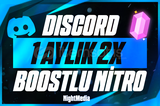 ⭐️ 3 AYLIK 2X BOOSTLU NİTRO GİFT CODE