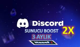 3 AYLIK 2X SUNUCU BOOST