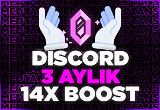 3 Aylık Discord 14x Boost | GARANTİ