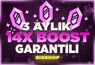 3 Aylık Discord 14x Boost HIZLI | GARANTİ