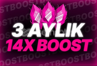 ⭐[3 AYLIK] Discord 14X Server Boost