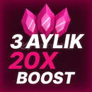 ⭐[3 AYLIK] Discord 20X Server Boost