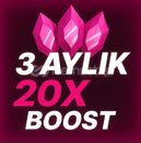 ⭐[3 AYLIK] Discord 20X Server Boost