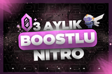 3 Aylık Discord Nitro (2x Boost)