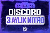 ⭐️ 3 AYLIK Discord Nitro 2x Boost 