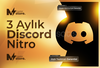 3 Aylık Discord Nitro 2x Boost