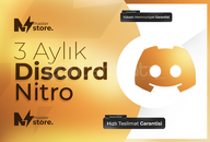 3 Aylık Discord Nitro 2x Boost