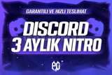 ⭐️ 3 AYLIK Discord Nitro 2x Boost 