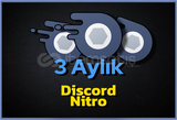 3 Aylık Discord Nitro 2x Boost | HEMEN TESLİMAT