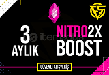 3 Aylık Discord Nitro 2x Boost | Oto Anlık