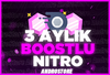 ✨3 Aylık Discord Nitro 2x Boost | Oto Teslimat✨