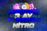 ⭐3 Aylık Discord Nitro 2x Boost | Otomatik⭐