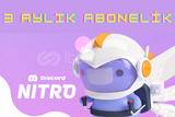 3 Aylık Discord Nitro Hesap