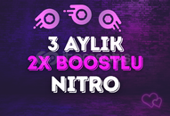 3 AYLIK - Discord Nitro Promo Kod 3 AYLIK - Discord Nitro Promo Kod