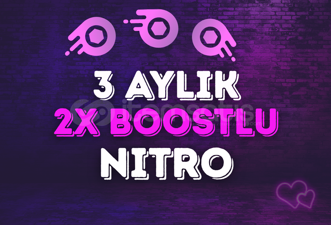 3 AYLIK - Discord Nitro Promo Kod 3 AYLIK - Discord Nitro Promo Kod