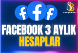 3 Aylık Facebook Hesapları